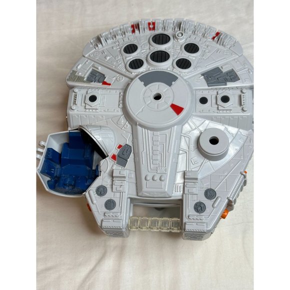 STAR WARS 2011 HASBRO GALACTIC HEROES MILLENNIUM FALCON SPACE SHIP TOY VEHICLE - Picture 2 of 10